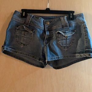 Jean shorts junior size 9